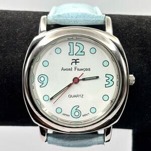 Blue Andre Francois Men's Watch